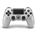 Ficha técnica e caractérísticas do produto Controle Dualshock 4 Silver (Prata) - PS4