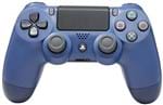 Ficha técnica e caractérísticas do produto Controle Dualshock - PlayStation 4 - Azul