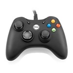 Ficha técnica e caractérísticas do produto Controle Game Dual Shock Preto Xpad Pc/Xbox360 - JS063 - Multilaser