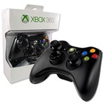 Ficha técnica e caractérísticas do produto Controle Microsoft Xbox 360 Original Sem Fio, Preto