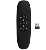 Ficha técnica e caractérísticas do produto Controle Mini Teclado Air Mouse Wireless Sem Fio Android Pc Tv C120 Preto - Sm