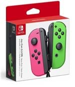 Ficha técnica e caractérísticas do produto Controle Nintendo Switch Joy-Con Rosa Verde Lacrado