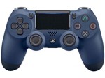 Ficha técnica e caractérísticas do produto Controle para PS4 Sem Fio Dualshock 4 Sony - Azul Midnight Blue