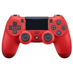 Ficha técnica e caractérísticas do produto Controle Playstation 4 Ps4 Dual Shock 4 Sony - Cor: Vermelho