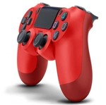 Ficha técnica e caractérísticas do produto Controle Playstation 4 PS4 Dual Shock 4 Sony - Cor: Vermelho