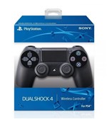 Ficha técnica e caractérísticas do produto Controle Playstation 4 Sem Fio Dualshock 4 Preto - PS4 - Sony