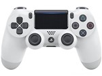 Ficha técnica e caractérísticas do produto Controle Playstation Dualshock 4 Branco - Glacial White - PS4 - Sony