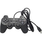 Ficha técnica e caractérísticas do produto Controle Playstation 2 USB Manete Pc Analógico