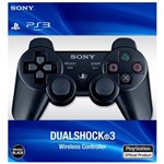 Ficha técnica e caractérísticas do produto Controle Ps3 Dualshock 3 Bluetooth ou USB Playstation 3