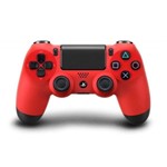 Ficha técnica e caractérísticas do produto Controle PS4 Dualshock Vermelho - Sony