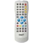 Ficha técnica e caractérísticas do produto Controle Remoto Claro Tv Original