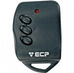 Ficha técnica e caractérísticas do produto Controle Remoto para Alarme Portão 433Mhz 3 Botões - ECP KEY