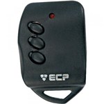 Ficha técnica e caractérísticas do produto Controle Remoto para Alarme/Portão 433Mhz KEY 3 Botões - ECP - ECP