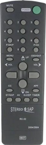Ficha técnica e caractérísticas do produto Controle Remoto Tv Blue Sky - Mxt