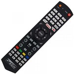 Controle Remoto TV LED Semp Toshiba CT-8063 / 40L2500 / 43L2500 com Netflix e Youtube - Atech Eletrônica