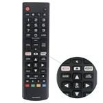 Ficha técnica e caractérísticas do produto Controle Remoto Tv Lg Smart Netflix Amazon Novo Akb75095315