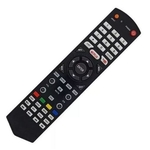 Ficha técnica e caractérísticas do produto Controle Remoto Tv Semp Toshiba Led Smart Netflix Youtube LE7093