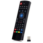 Ficha técnica e caractérísticas do produto Controle Remoto Wireless Teclado Mouse Smart TV PC Sem Fio