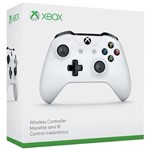 Ficha técnica e caractérísticas do produto Controle Sem Fio Branco - Xbox One