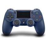 Ficha técnica e caractérísticas do produto Controle Sem Fio Dualshock 4 Sony para PS4 Midnight Blue