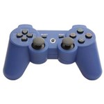 Ficha técnica e caractérísticas do produto Controle Sem Fio Dualshock Dazz para PS3 - Azul