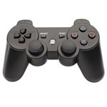 Ficha técnica e caractérísticas do produto Controle Sem Fio Dualshock Dazz para PS3 - Preto