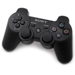Ficha técnica e caractérísticas do produto Controle Sem Fio Dualshock 3 Ps3 Preto - Sony