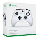 Ficha técnica e caractérísticas do produto Controle Sem Fio Microsoft Wireless Branco - Xbox One