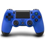 Ficha técnica e caractérísticas do produto Controle Sem Fio para Playstation 4 (PS4) Azul - Sony
