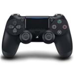 Ficha técnica e caractérísticas do produto Controle Sem Fio para Playstation 4 Sony Dualshock 4 Recarregável Preto