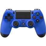 Ficha técnica e caractérísticas do produto Controle Ps4 Dualshock 4 Wireless Original Azul (Blue) - Sony
