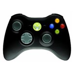 Ficha técnica e caractérísticas do produto Controle Sem Fio Preto NSF-00023 - Xbox 360