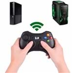 Ficha técnica e caractérísticas do produto Controle Sem Fio Xbox 360 Knup Kp-5122 Preto