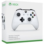 Ficha técnica e caractérísticas do produto Controle Sem Fio Xbox One Branco Bluetooth Microsoft