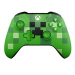 Ficha técnica e caractérísticas do produto Controle Sem Fio Xbox One Edição Especial Minecraft Creeper