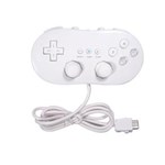 Ficha técnica e caractérísticas do produto Controle Wii Clássico Branco Silicone