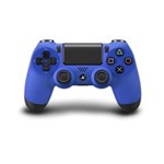Ficha técnica e caractérísticas do produto Controle Wireless Dualshock 4 - Azul - PS4
