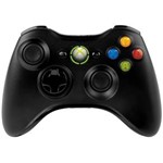 Ficha técnica e caractérísticas do produto Controle Wireless - Sem Fio - Microsoft Preto Xbox 360