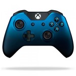 Ficha técnica e caractérísticas do produto Controle Wireless Xbox One, Azul - WL3-00019 - Microsoft