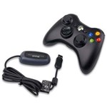 Ficha técnica e caractérísticas do produto Controle Xbox 360 Sem Fio com Adaptador Wireless para PC