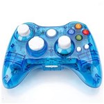 Ficha técnica e caractérísticas do produto Controle Xbox 360 Sem Fio Led Azul - Pro50