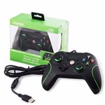 Ficha técnica e caractérísticas do produto Controle Xbox One e Pc com Fio Usb - Dobe