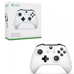 Ficha técnica e caractérísticas do produto Controle Xbox One Microsoft Original Wireless Branco