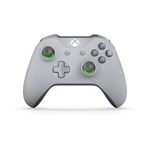 Ficha técnica e caractérísticas do produto Controle Xbox One S Cinza/Verde Bluetooth - Microsoft