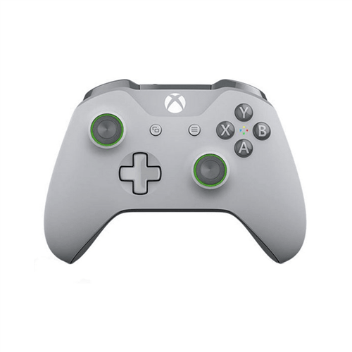 Ficha técnica e caractérísticas do produto Controle Xbox One S Grooby Cinza Verde - Microsoft