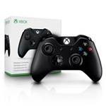 Ficha técnica e caractérísticas do produto Controle Xbox One S Sem Fio Preto Wireless 1708 Microsoft