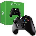 Ficha técnica e caractérísticas do produto Controle Xbox One Sem Fio Preto - Aloa