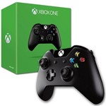 Ficha técnica e caractérísticas do produto Controle Xbox One Sem Fio Preto - Microsoft