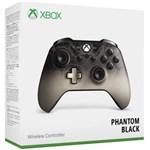 Ficha técnica e caractérísticas do produto Controle Xbox Wireless Phantom Black - Xbox One / PC