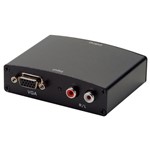 Ficha técnica e caractérísticas do produto Conversor Áudio VGA + R / L para HDMI - RL